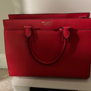 Red Kate Spade bag